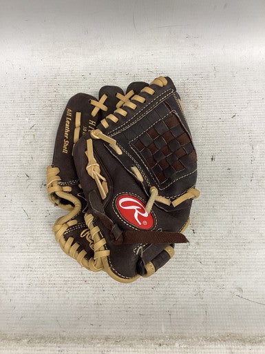Used Rawlings HIGHLIGHT SERIES BB/SB Glove LH Throw Brown 10" 11851-S000038896