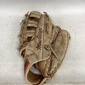 Used MacGregor PREMIUM PROHIDE BB/SB Glove RH Throw Tan 13" 11851-S000038895