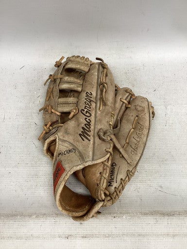 Used MacGregor PREMIUM PROHIDE BB/SB Glove RH Throw Tan 13" 11851-S000038895