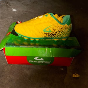 Yellow Kids 11K (Little Kids) Rawlings Cleats (New)
