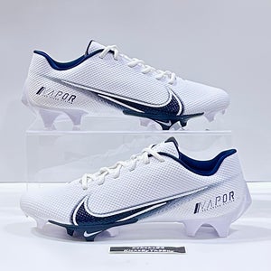 Size 12 Nike Vapor Edge Speed 360 Football Cleats White Navy Blue CV6349-102
