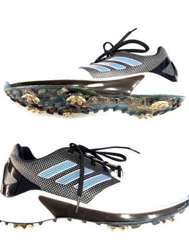 Used Adidas Mens Golf Shoes White Senior 10.5 11860-S000299427