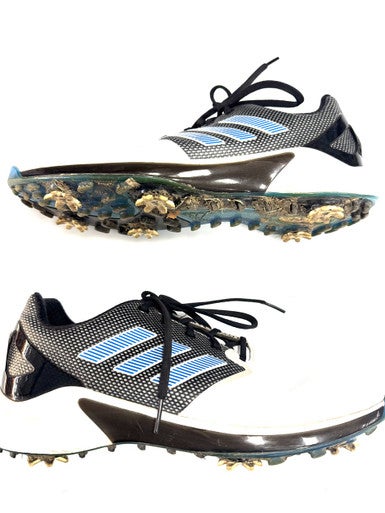 Used Adidas Mens Golf Shoes White Senior 10.5 11860-S000299427