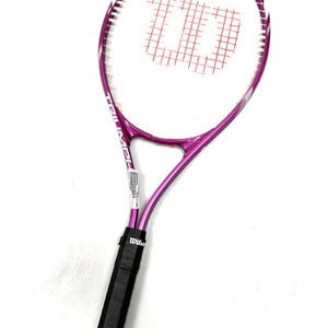 Used Wilson TRIUMPH Adult Tennis Racquet Purple 4 1/4" 11860-S000299453