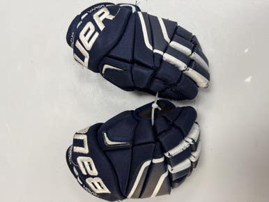 Used Bauer X80 Junior Gloves Navy Blue 11" 11860-S000299441