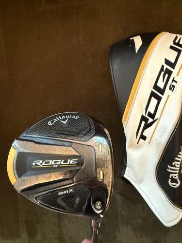 Men's 2024 Callaway Rogue ST Max Right Handed Driver Stiff Flex 9 Loft (Used)
