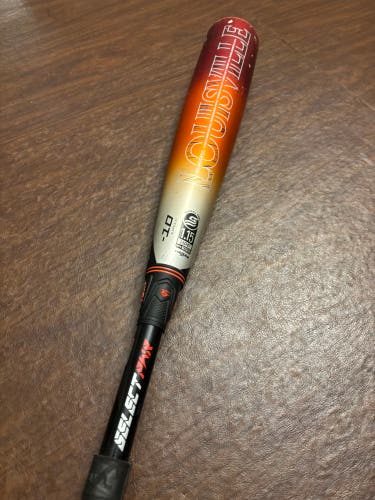 2023 Louisville Slugger Select PWR Hybrid USSSA Certified Bat (-10) 19 oz 29" (Used)