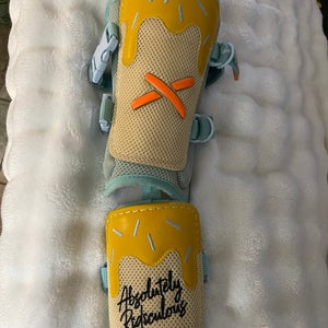 Yellow Senior Shin Guards (Used)