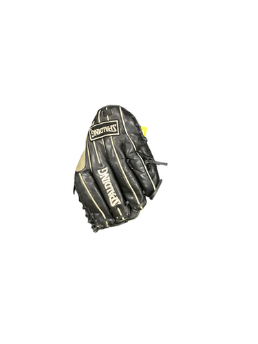 Used Spalding FIELDERS GLOVE RHT BB/SB Glove RH Throw Black 13" 11613-S000169851