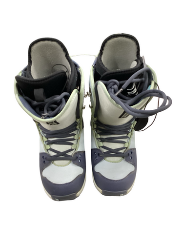 Used Burton FREESTYLE Womens Snowboard Boots Sky Blue Senior 7.5 11613-S000169811