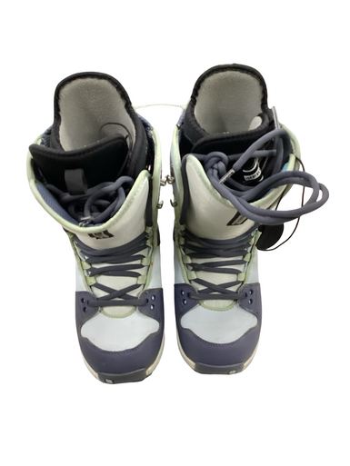 Used Burton FREESTYLE Womens Snowboard Boots Sky Blue Senior 7.5 11613-S000169811