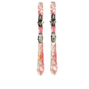 Used Fischer JOY Boys DH Ski/Binding White 110 cm 11847-S000030274