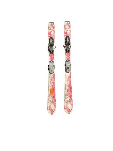 Used Fischer JOY Boys DH Ski/Binding White 110 cm 11847-S000030274