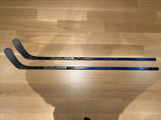 New 2 Pack Pro Stock Bauer Vapor Hyperlite 2 77 Flex Right P90TM Tactile Grip Senior