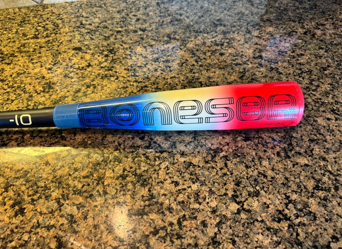 Warstic Bonesaber Lonestar Edition Hybrid USABat Certified Bat (-10) 18 oz 28" (Used)