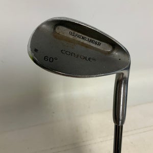 Used CONSOLE Golf Wedge Mens RH 60 Degree 11823-S000035079