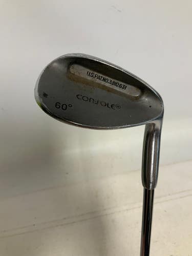 Used CONSOLE Golf Wedge Mens RH 60 Degree 11823-S000035079