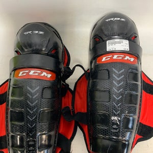 Used CCM RBX 90 Intermediate Shin Guards Black 13" 11823-S000035061