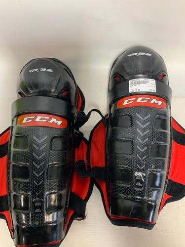 Used CCM RBX 90 Intermediate Shin Guards Black 13" 11823-S000035061