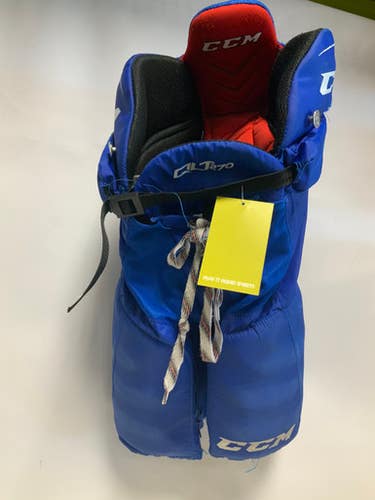 Used CCM QLT 270 Junior Pant Royal Blue MD 11823-S000035035