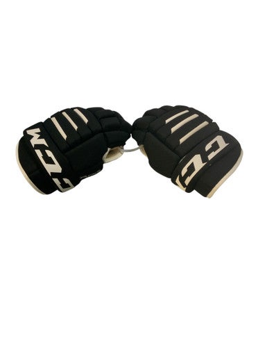 Used CCM 452 TACKS Youth Gloves Black 9" 11823-S000035015