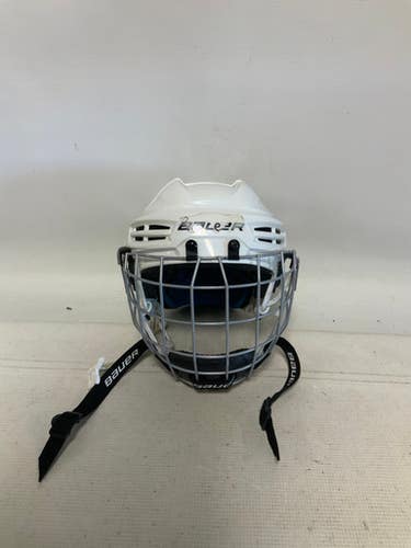 Used Bauer PRODIGY EXPIRED Helmet Cage Combo White One Size 11823-S000034986