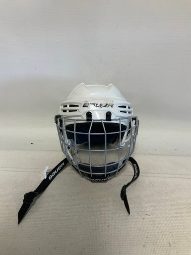 Used Bauer PRODIGY EXPIRED Helmet Cage Combo White One Size 11823-S000034986