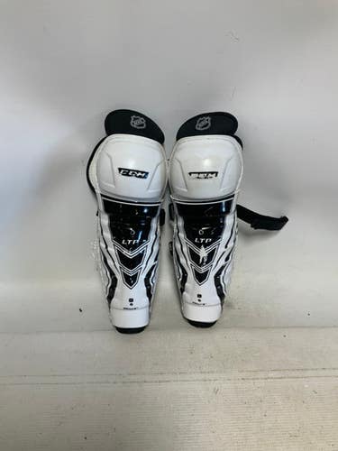 Used CCM LTP Youth Shin Guards White 9" 11823-S000034987