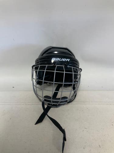 Used Bauer BHH2100 EXPIRED Helmet Cage Combo Black MD 11823-S000034979