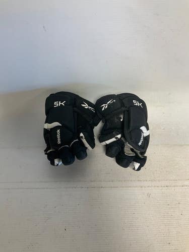 Used Reebok 5K Youth Gloves Black 9" 11823-S000034971