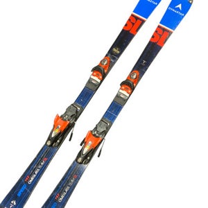 Used Dynastar OMEGLASS TEAM SL Boys DH Ski/Binding Black/Royal/Red 142 cm 11823-S000034963