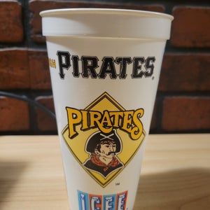 Vintage Pittsburgh Pirates Icee Plastic Drink Cup