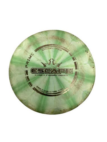 Used Dynamic Discs ESCAPE Disc Golf Driver Green 11884-S000054288