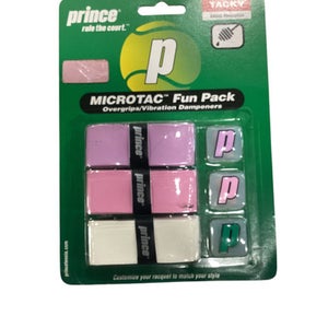 Used Prince MICROTAC FUN PACK Racquet Accessory 11884-S000054265