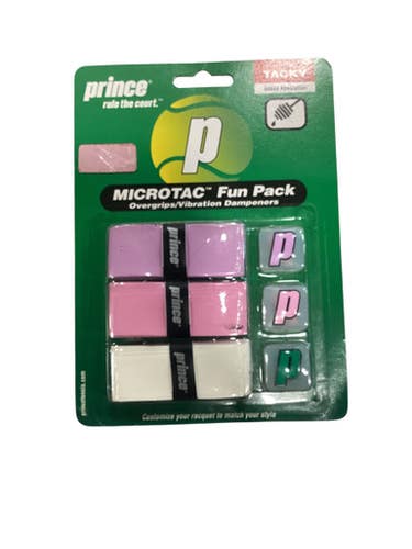 Used Prince MICROTAC FUN PACK Racquet Accessory 11884-S000054265