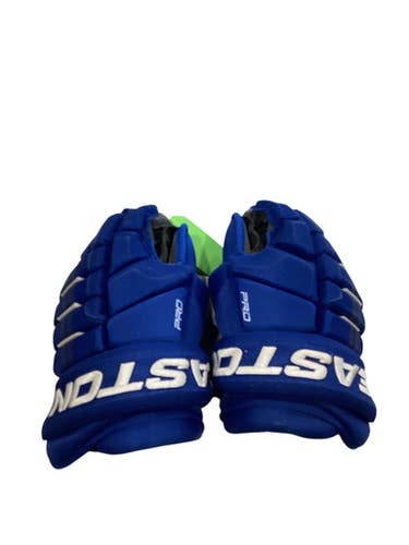 Used Easton PRO BLUE GLOVES Senior Gloves Navy Blue 16" 11884-S000054255