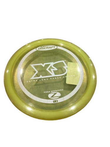 Used Discraft Z XS Disc Golf Driver Yellow 11884-S000054248