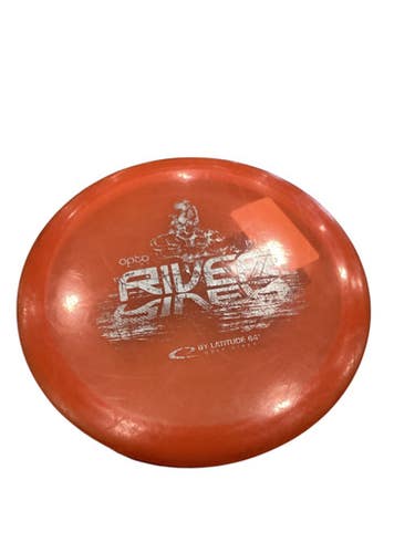 Used Latitude 64 RIVER Disc Golf Driver Orange 11884-S000054249