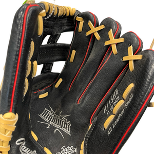 Used Rawlings HIGHLIGHT SERIES BB/SB Glove RH Throw Black 11 1/2" 11682-S000122371