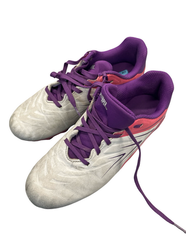 Used Soccer Cleats White Junior 03.5 11682-S000122340