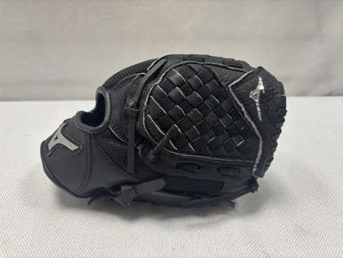 Used Mizuno GPP1000Y3 BB/SB Glove RH Throw Black 10" 11490-S000266426