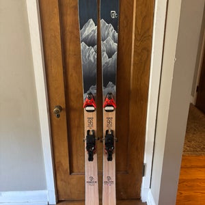 Icelantic Pioneer 96 182cm with Salomon STH13 WTR Bindings