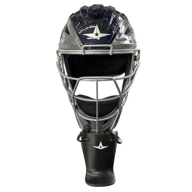 Used All Star CATCHERS HELMET Catchers Helmet w/Mask Black MD 11760-S000083238