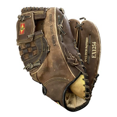Used Easton EX1254 BB/SB Glove RH Throw Brown 12 1/2" 11760-S000083226