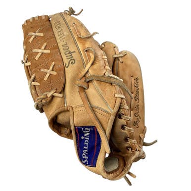 Used Spalding PROFESSIONAL SERIES BB/SB Glove RH Throw Brown 10" 11760-S000083222