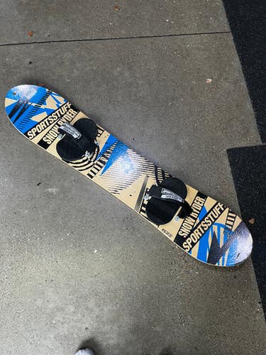 Used SPORTSSTUFF SNOW RYDER Boys Board/Binding Almond 130 cm 11605-S000201966