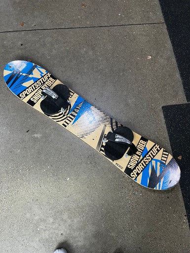 Used SPORTSSTUFF SNOW RYDER Boys Board/Binding Almond 130 cm 11605-S000201966