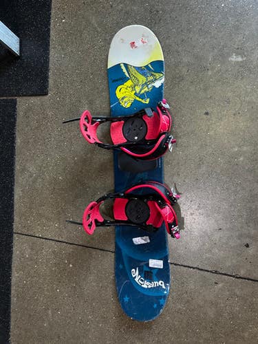 Used Burton CHOPPER 121 Boys Board/Binding Royal Blue 121 cm 11605-S000205374