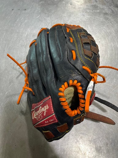 Used Rawlings RPR06 BB/SB Glove RH Throw Black 12" 11605-C000206500