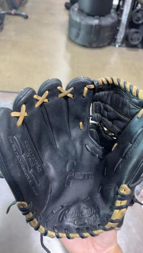 Used Rawlings GG ELITE GGE1202PBC BB/SB Glove LH Throw Black 12" 11605-C000207613